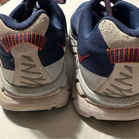 Men’s Hoka Clifton 6 blue lace up - Picture 4 of 7